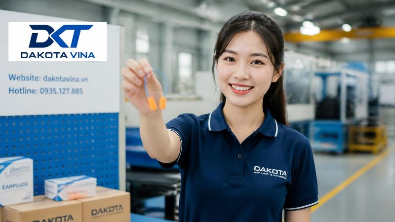 Cặp nút tai chống ồn công nghiệp làm bằng mút xốp PU mềm mại màu cam sáng. Nút có thiết kế hình quả chuông thuôn nhỏ ở đầu để dễ nhét vào ống tai, phần đuôi được nối liền với nhau bằng một sợi dây đeo nilon màu xanh mỏng